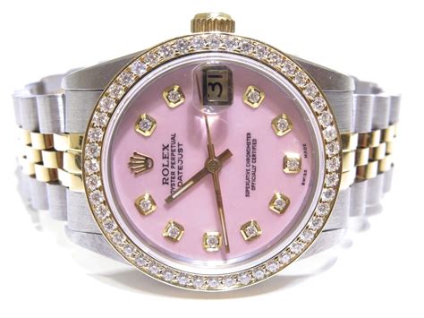 rolex pink.|pink Rolex for women.